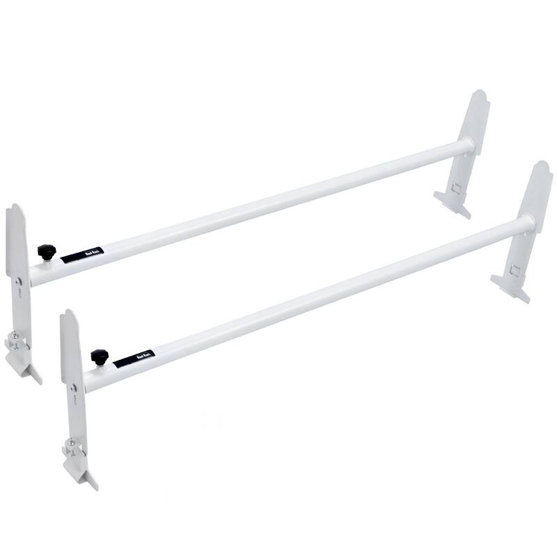Van Roof Ladder Rack with Rain Gutter, Chevrolet Express, GMC Savana - 47.2" to 78.7"