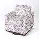 preview thumbnail 128 of 154, Set of 2 Modern Swivel Accent Armchairs Upholstered Arm Chairs