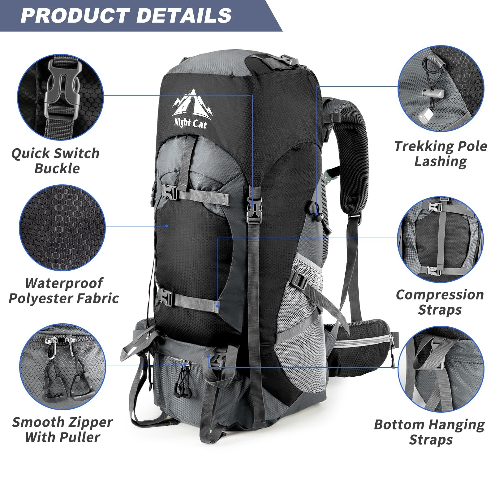 Hiking Camping Amazonbasics Internal Frame Hiking Backpack Review