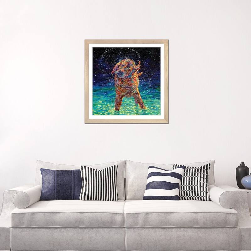 iCanvas "Moonlight Swim" by Iris Scott
