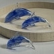 preview thumbnail 10 of 12, Marinella Decorative Glass Dolphin