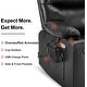 preview thumbnail 5 of 28, MCombo Faux Leather Power Recliner, Electric Swivel Glider Rocker Recliner for Nursery with USB Ports 7785