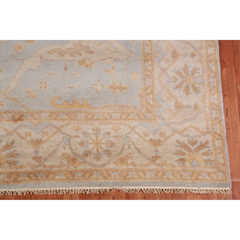 Oushak Indian Area Rug Oriental Handmade Wool Carpet - 8'2" x 9'10"