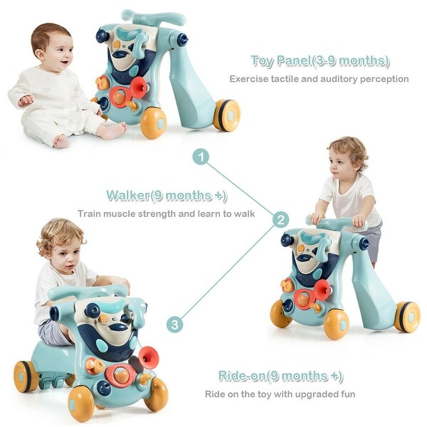 baby activity center with walker