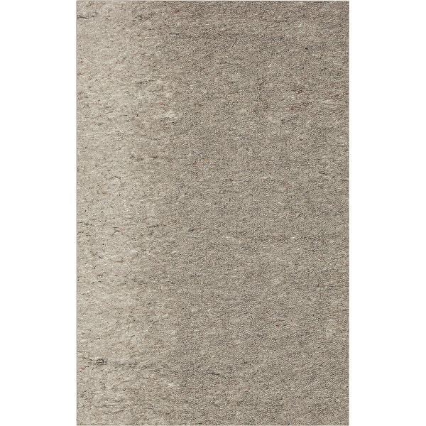 slide 2 of 7, Mohawk Home Non Slip Rug Pad 1/2" Inch Thick Felt Cushion Reversible - Grey 10' x 13'