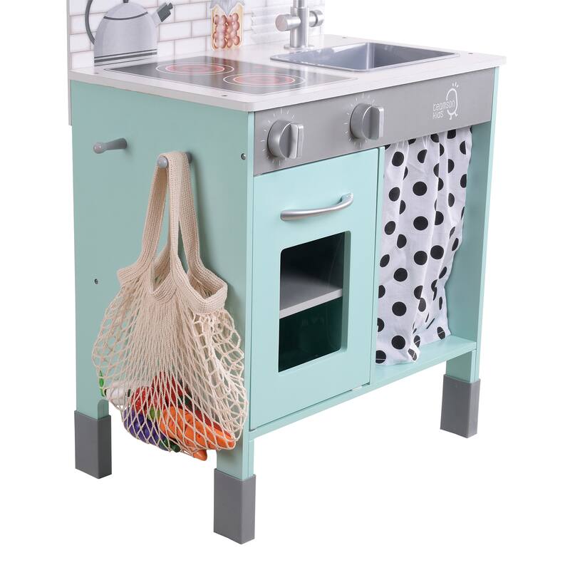 Teamson Kids - Little Chef Philly Modern Play Kitchen - Petrol