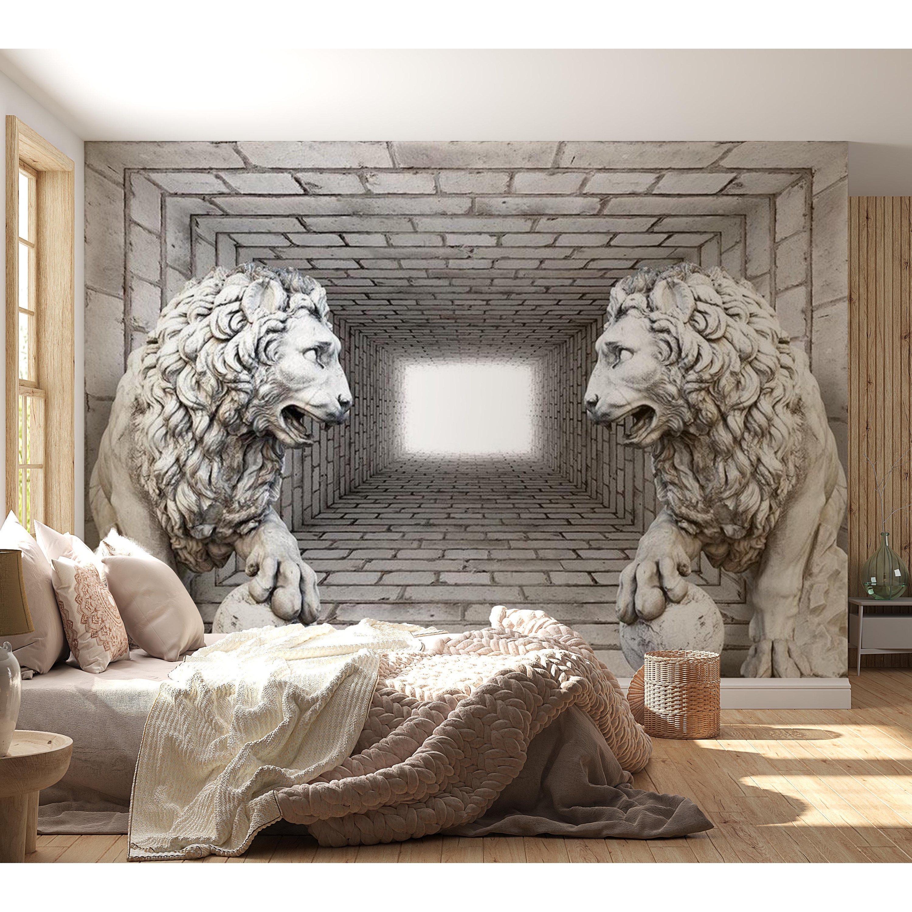 lion 3d animal wallpaper