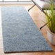 preview thumbnail 47 of 65, SAFAVIEH Natura Rimah Handmade Wool Area Rug 2'3" x 10' Runner - Blue - Runner