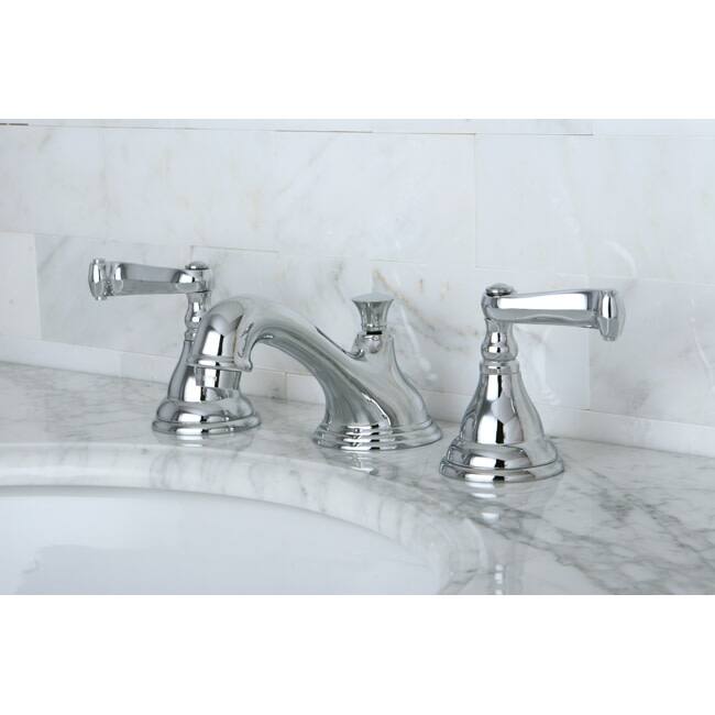 Kingston Brass Royale Widespread Bathroom Faucet with Pop-Up Drain