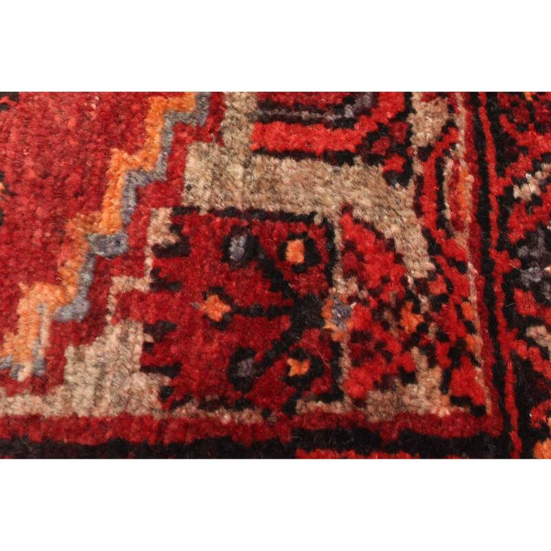 ECARPETGALLERY Hand-knotted Andelz Red Wool Rug - 3'10 x 6'4