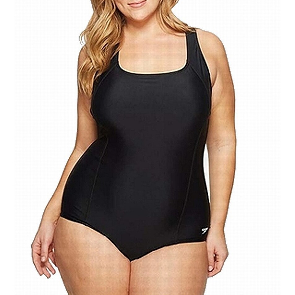 Shop Speedo Black Womens Size 6 Conservative Ultraback One Piece