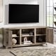 preview thumbnail 23 of 98, Middlebrook Firebranch 58-inch Barn Door TV Stand