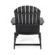 preview thumbnail 12 of 54, Hanlee Acacia Wood Folding Adirondack Chair by Christopher Knight Home - 29.50" W x 35.75" D x 34.25" H