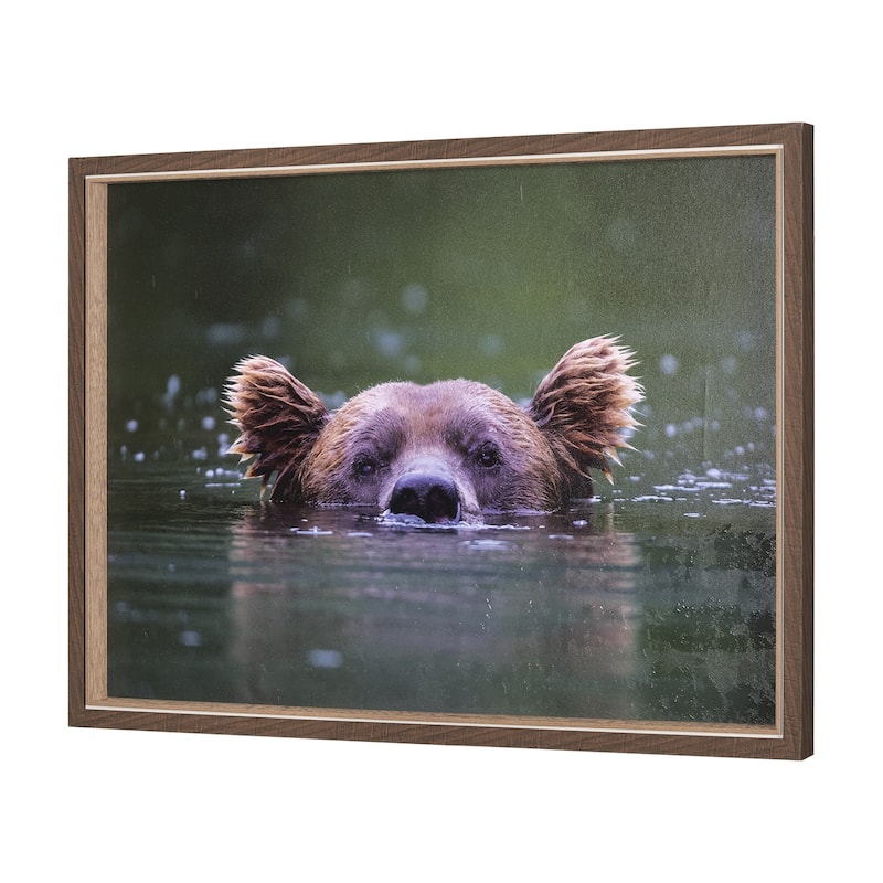 Peeking Out Framed Art Print