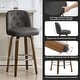 preview thumbnail 146 of 187, 26"/29" Swivel Counter Height Bar Stools, Counter Stools w/ Bentwood Legs