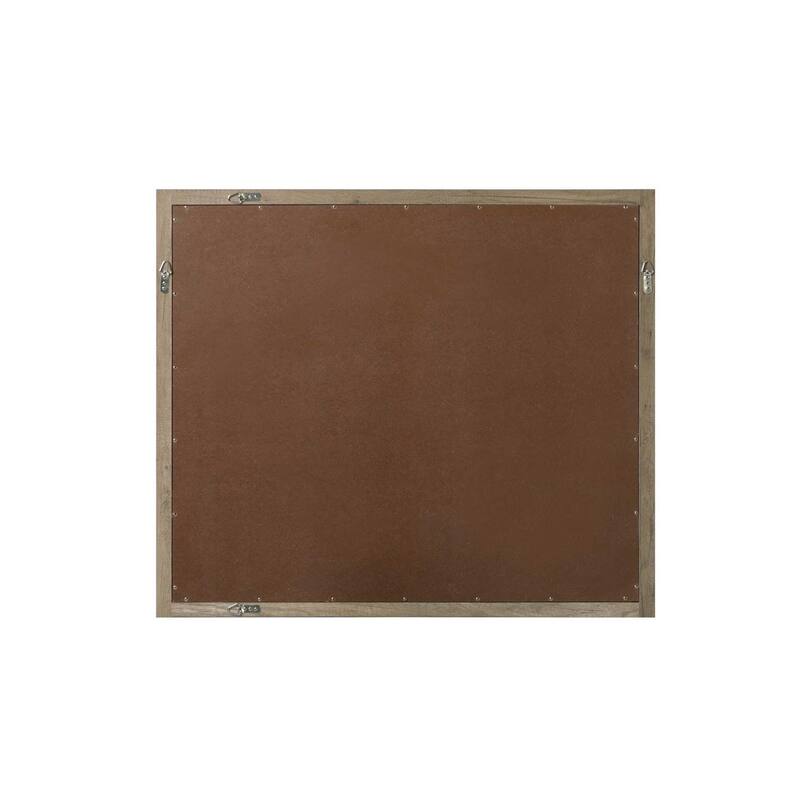 Solene Wooden Rectangle Mirror (42-48 x 36 in.)