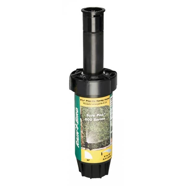 Rain Bird Sure-Pop Series Pop-Up Sprinkler Head, 15-ft Spray Radius ...