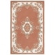 preview thumbnail 16 of 92, SAFAVIEH Handmade Aubusson Hrachuhi Traditional Wool Rug 4' x 6' - Peach/Ivory