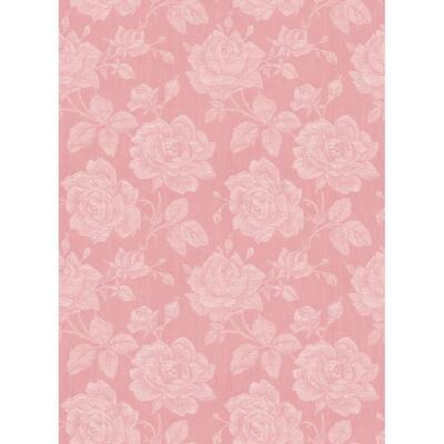 Seabrook Designs Maeva Rosebuds Unpasted Wallpaper