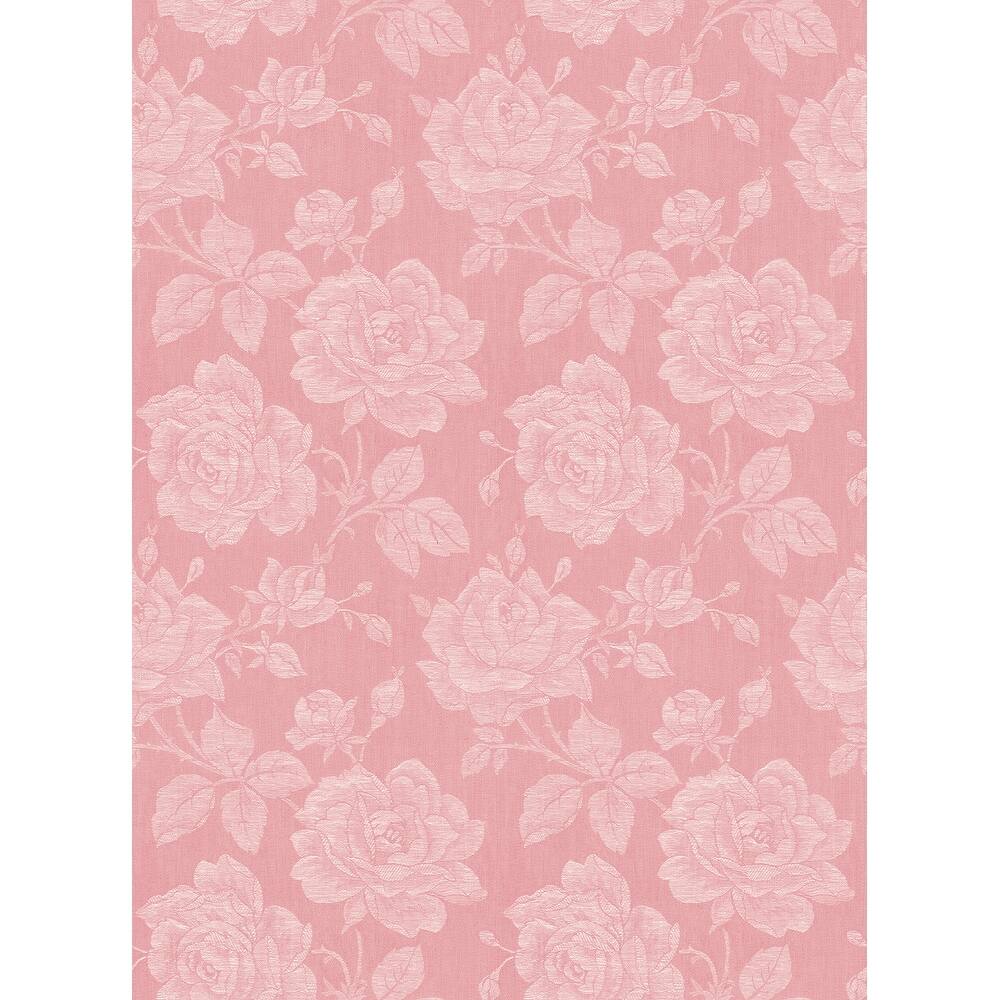 Seabrook Designs Maeva Rosebuds Unpasted Wallpaper