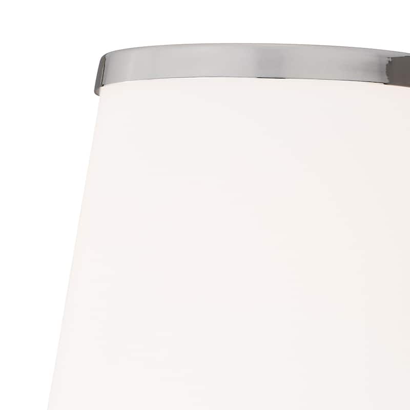 Kelsy 1 Light Chrome Bathroom Wall Fixture - 6-in W x 16-in H x 8.5-in D