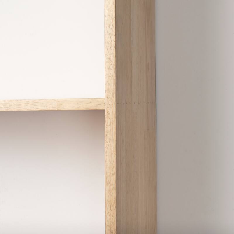 Hector Brown Wood With Black Metal Round Wall Shelving Unit