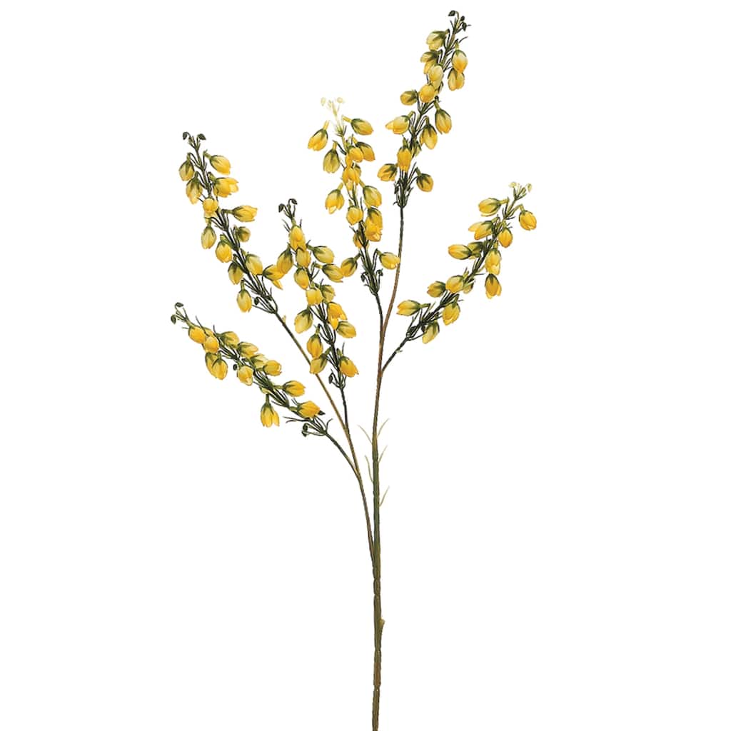 Baby Blossom Artificial Floral Spray - 27" - Yellow