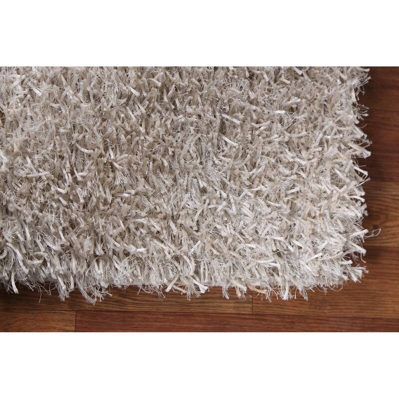 Abstract Contemporary Shaggy Oriental Home Decor Rug Bedroom Carpet - 2'0" x 3'8"