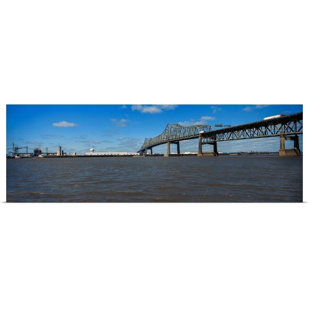Shop Horace Wilkinson Bridge Mississippi River Baton Rouge Louisiana Poster Print Overstock 16894024