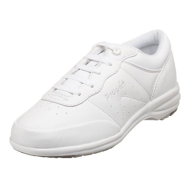 propet walker leather walking shoes