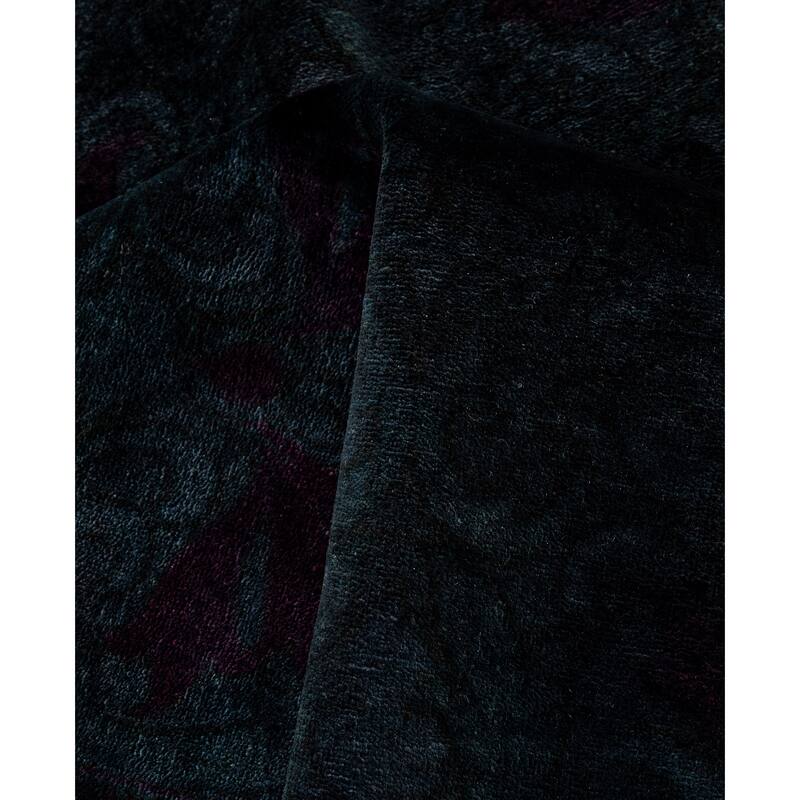 Overdyed One-of-a-Kind Hand-Knotted Area Rug - Green - 10' 4" x 15' 3"