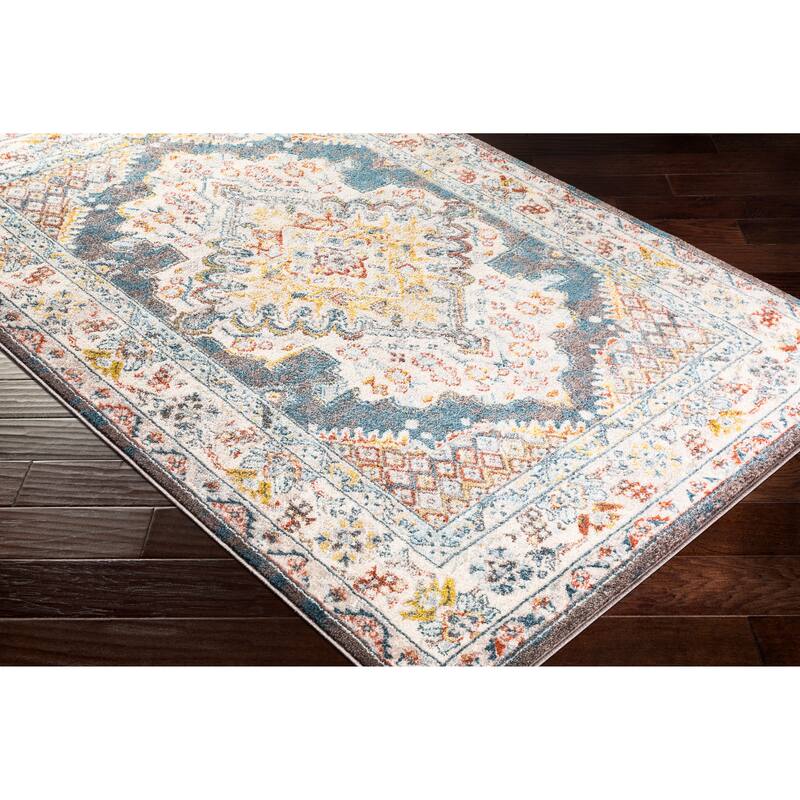 Artistic Weavers Elmas Traditional Persian Medallion Area Rug