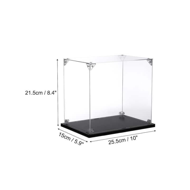Acrylic Display Case, for Displaying Collectibles, Dolls, Model Car - 10x6x8"