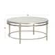 preview thumbnail 12 of 10, Egan Champagne Silver Finish Marble Top Table by iNSPIRE Q Modern