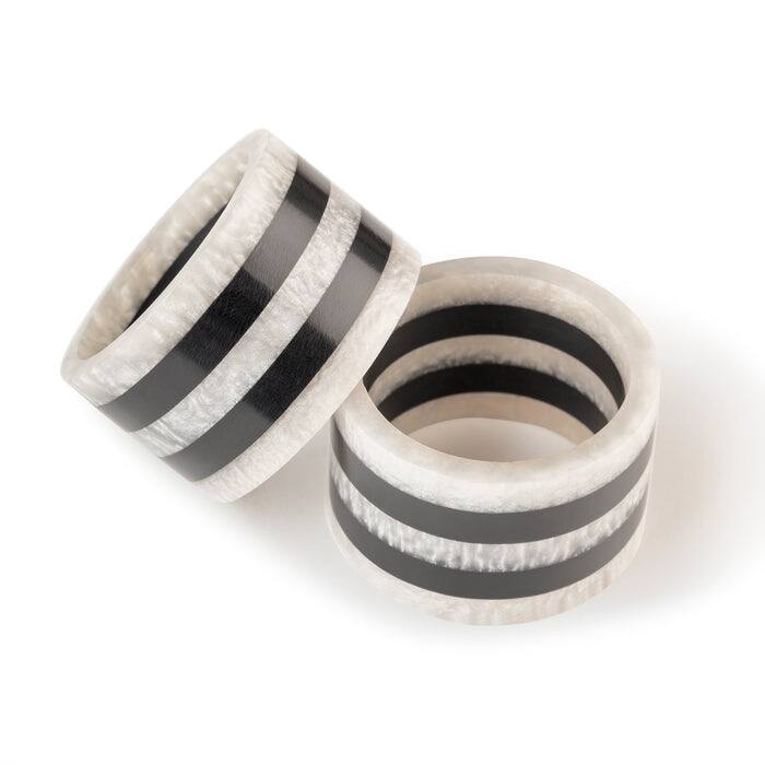 Panama Napkin Rings, Set of 6