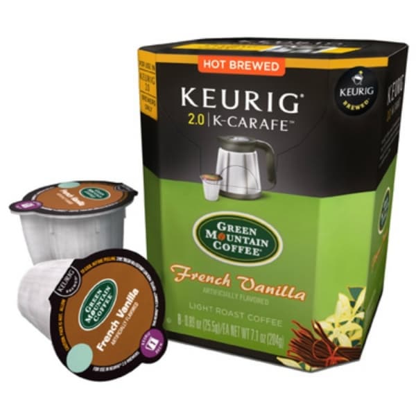 Keurig 114690 Green Mountain French Vanilla Coffee K Cup Carafe 8 Count Bed Bath Beyond 24321923