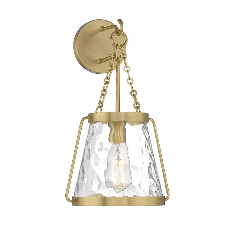 Savoy House 9-1801-1 Crawford 18" Tall Wall Sconce - Warm Brass