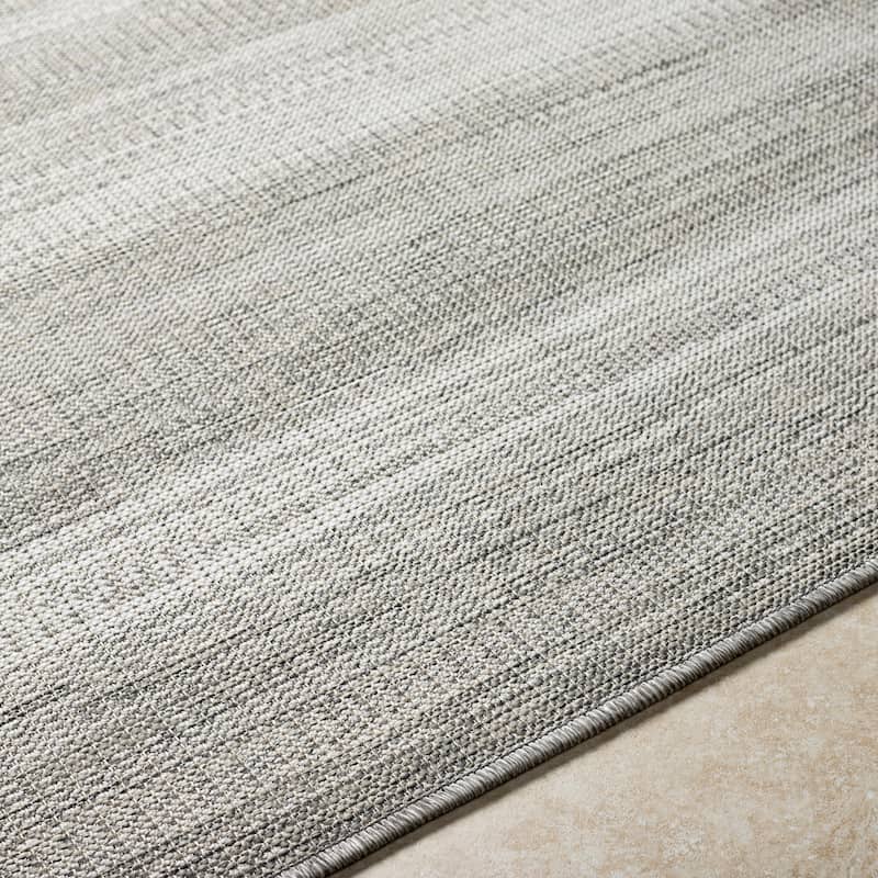 Livabliss Hampton Indoor/ Outdoor Ombre Striped Area Rug