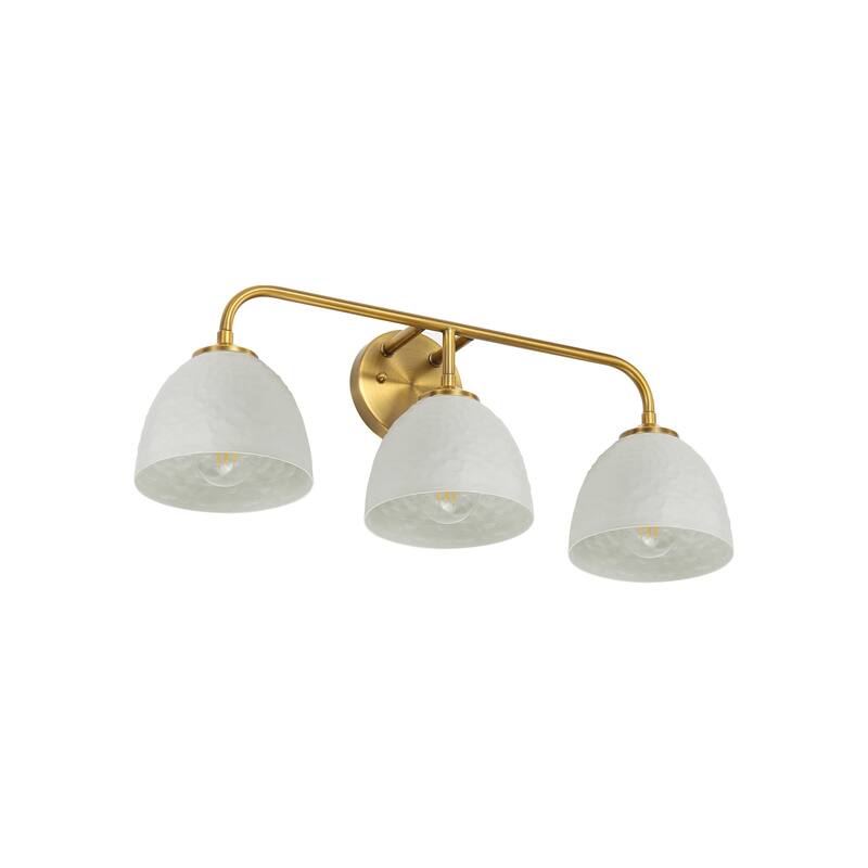 Golden Lighting 6950-BA3 MBS Shepard 3 Light 25" Wide Vanity Light