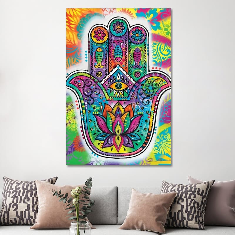 iCanvas "Hamsa II" by Dean Russo Canvas Print