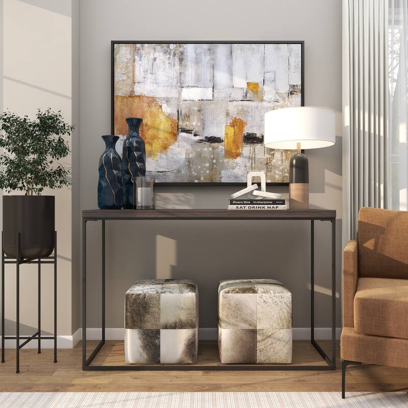 Blue Modern Smooth Glazed Stoneware Vase