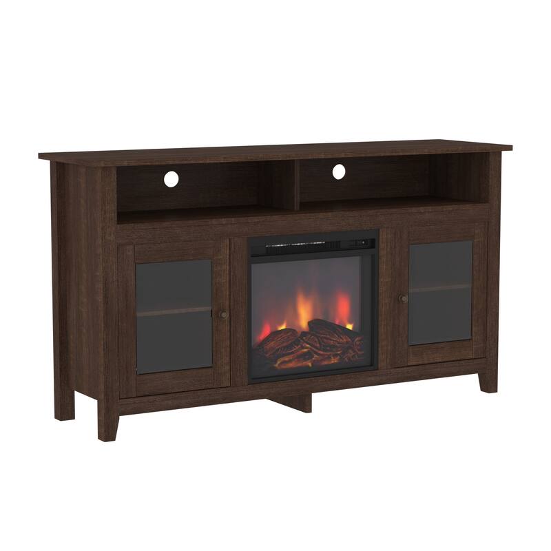 Middlebrook 58-inch 2-Door Highboy Fireplace TV Stand