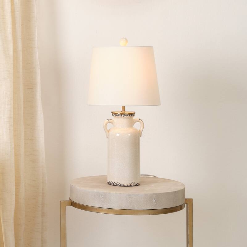 Alden Decor Carmen Jug Ceramic Table Lamp