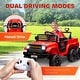 preview thumbnail 3 of 28, 12V 4x4 Kids Ride on Truck with Back Trailer