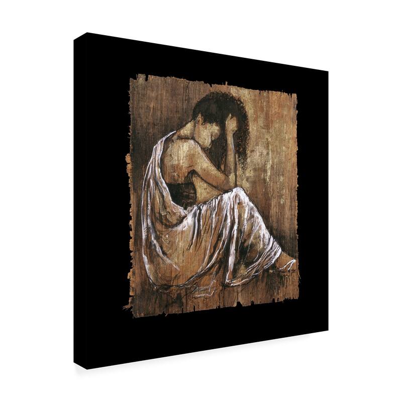 Monica Stewart 'Soulful Grace I' Canvas Art