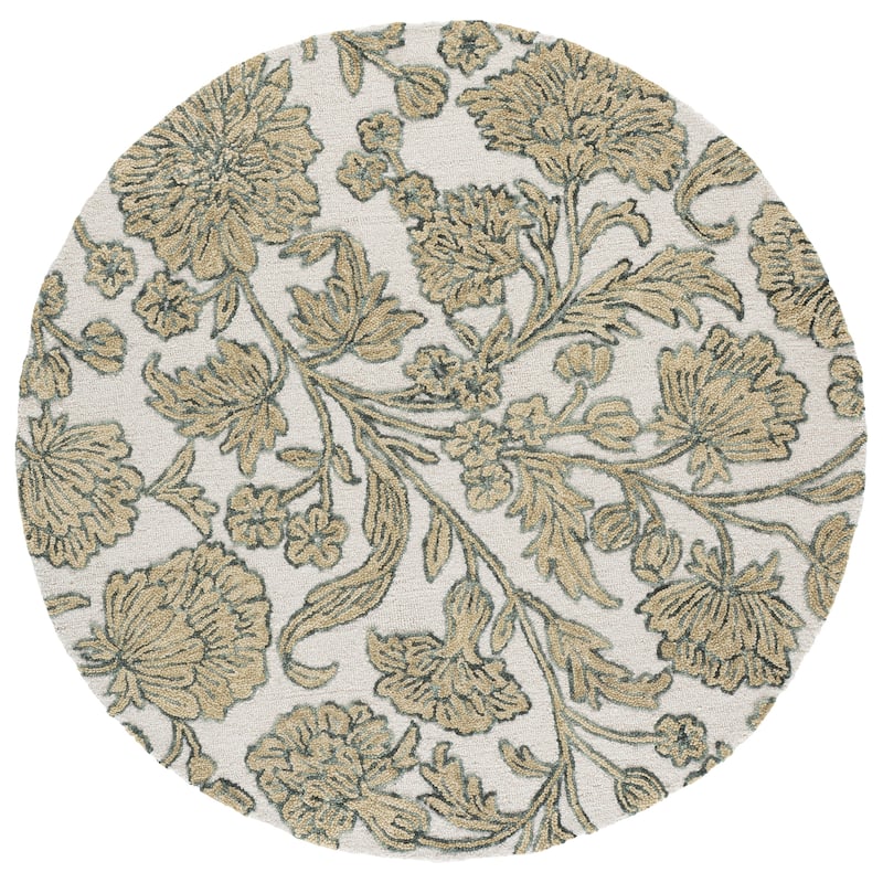 SAFAVIEH Handmade Jardin Clodette Floral Wool Rug