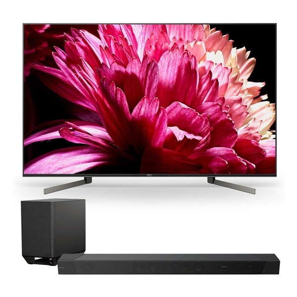 Sony XBR85X950G 85" BRAVIA 4K Ultra HD HDR Smart TV with HT-ST5000 7.1.2ch 800W Dolby Atmos Sound Bar - Black