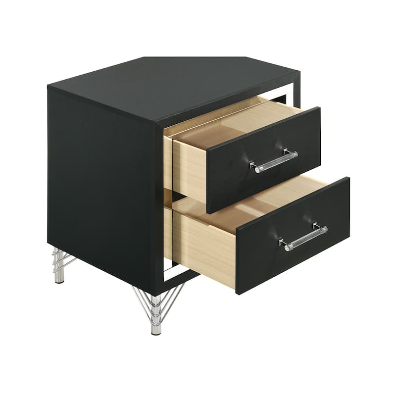 Lucia 2-drawer Nightstand Bedside Table
