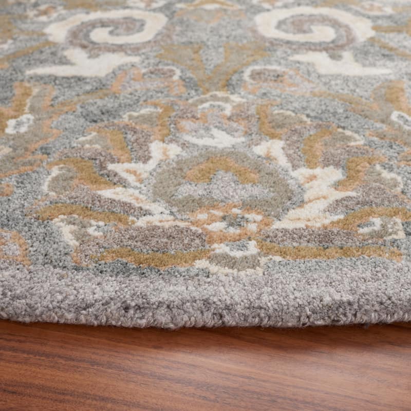SAFAVIEH Handmade Bella Tifenn Modern Floral Wool Rug