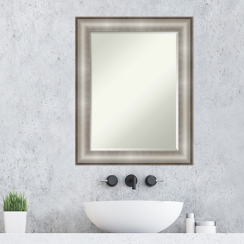 Beveled Bathroom Wall Mirror - Imperial Frame